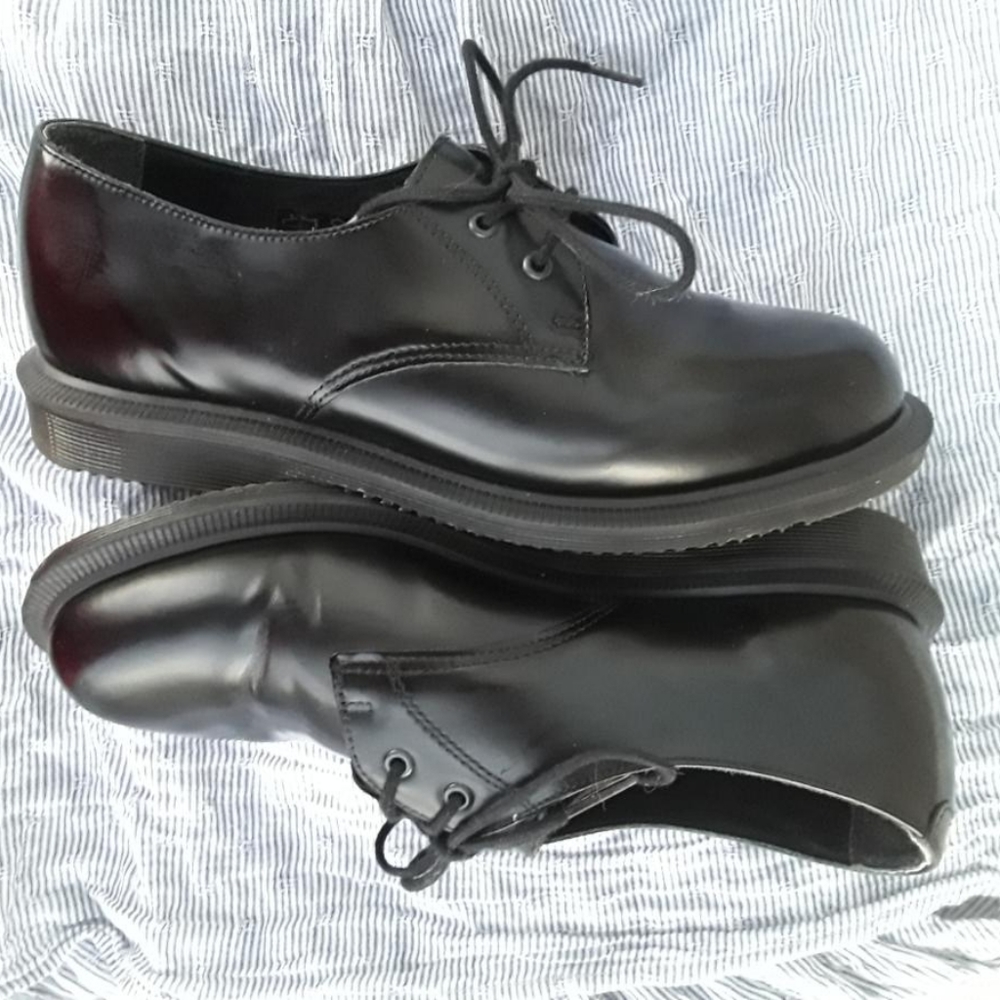 Doc Dr Martens Black 1461 Oxfords Smooth Black